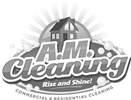 A.M. Cleaning Logo