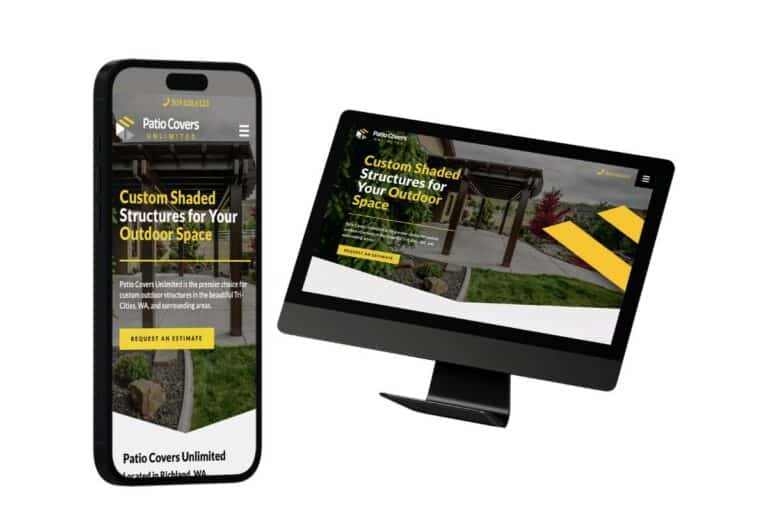 mobile and desktop optimized website Spotted Fox Digital